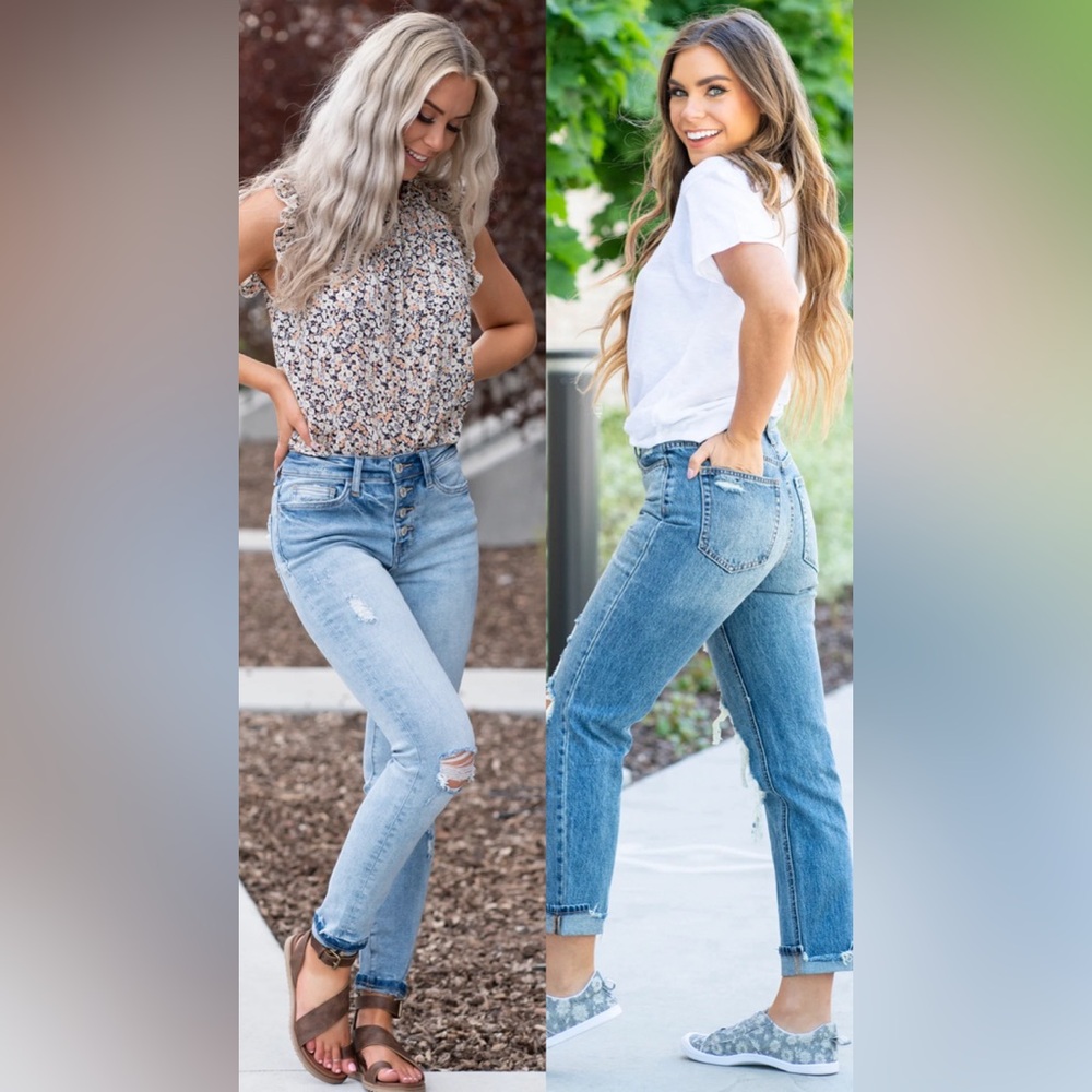 👖JEAN BUNDLE!! 2x Jeans!! VERVET Size: 26”